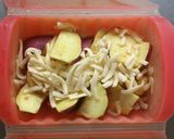 レンジで簡単☆さつまいものホットサラダ。作り方3写真