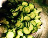 キュウリの中華風サラダ作り方1写真