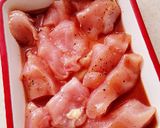 鷄ムネ肉のさっぱり甘酢漬け作り方1写真