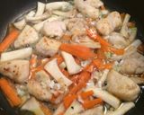 鶏胸肉の塩タレ炒め作り方4写真
