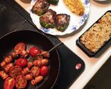 【弁当男子】ピーマンのカレー風肉詰め作り方5写真