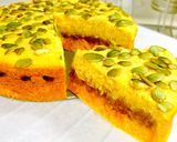 トウモロコシと人参でお野菜ケーキ作り方18写真