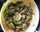 小松菜と豚肉炒め作り方3写真