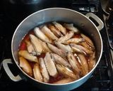 鶏肉の梅酒煮作り方2写真