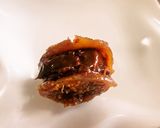 生チョコ入り❀ドライいちじく大福❀作り方7写真