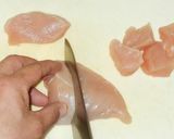 胸肉と温玉の再会丼作り方5写真