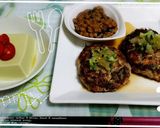 ヘルシー☆豆腐ひじきハンバーグ糖質制限作り方8写真