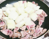 冬瓜と豚肉のオイスターソース炒め作り方4写真