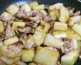 冬瓜と豚肉のオイスターソース炒め作り方5写真
