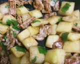 冬瓜と豚肉のオイスターソース炒め作り方6写真