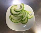 マローとなすのきんぴら作り方1写真