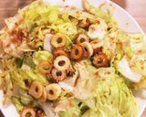 モリモリ食べれるレタスと竹輪の和風サラダ作り方4写真