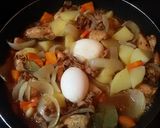 豚バラ肉とチキンのアドボ作り方8写真