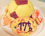 喜ぶこと間違いなし！！サッカーケーキ作り方10写真