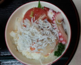 血管プラークダイエット食476（海鮮丼）作り方1写真