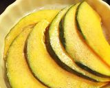 簡単・かぼちゃのマヨチーズ焼き作り方1写真