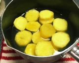 ☆さつまいものはちみつレモン☆作り方3写真
