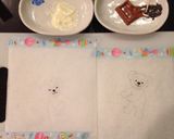 お誕生日ケーキ☆ダッフィー＆シェリーメイ作り方1写真