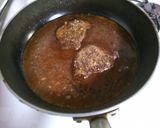 簡単 牛肉のステーキ!!中華風ソースで♪作り方5写真