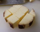 シンプルさつまいもご飯・改作り方1写真