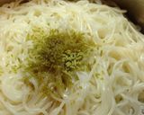 柚子胡椒香る辛子明太しらすそうめん作り方1写真