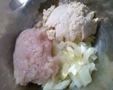 簡単！豆腐ハンバーグ　野菜添え柚子ソース作り方7写真