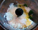 葉から作るバジルクリームパスタ作り方3写真