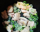 ＊鶏肉とモロヘイヤのとろとろなめこ汁＊作り方3写真