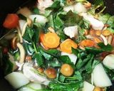 ＊鶏肉とモロヘイヤのとろとろなめこ汁＊作り方6写真