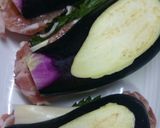 なすの豚チーズ挟み焼き作り方1写真