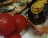 なすの豚チーズ挟み焼き作り方5写真