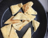 ヘルシー　もやしと油揚げの炒め物作り方1写真