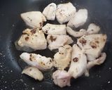 ねぎと厚揚げと鶏肉のコク旨炒め作り方5写真