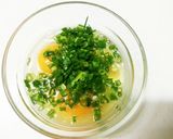 お弁当に簡単卵焼き ねぎ塩味作り方2写真