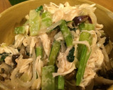 超簡単！鶏ササミと残り野菜のたらこ和え作り方4写真
