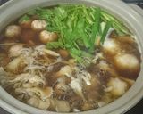 【ぐうたら】鶏肉団子 の だまこ鍋作り方12写真