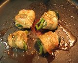 豚肉とほうれん草のグルグル巻き！作り方3写真