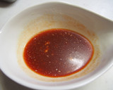 鶏ささみのエビチリに見えるかな風(^^;作り方4写真
