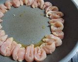 鶏ささみのエビチリに見えるかな風(^^;作り方5写真