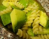 カレーパスタのアボカドココット作り方3写真