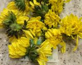 菊の花のおひたしと簡単菊料理作り方1写真