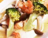 簡単☆厚揚げ エビ 空芯菜の炒め作り方5写真