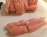 ＊ささみチーズの揚げないヘルシー春巻き＊作り方1写真
