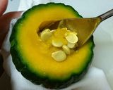 材料４つ!!濃厚パンプキンプディング作り方1写真