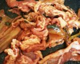 甘辛たれ～豚キムチ丼作り方3写真