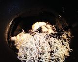 小松菜とじゃこの炒飯・ふわとろ卵のっけ作り方2写真