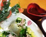 簡単☆厚揚げ エビ 空芯菜の炒め作り方8写真