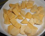 じゃがいもと豚ミンチのトマト煮作り方1写真