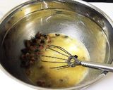 HM使用☆ドライフルーツたっぷりケーキ作り方4写真