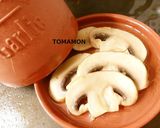 にんにく焼き器でマッシュルームアヒージョ作り方7写真
